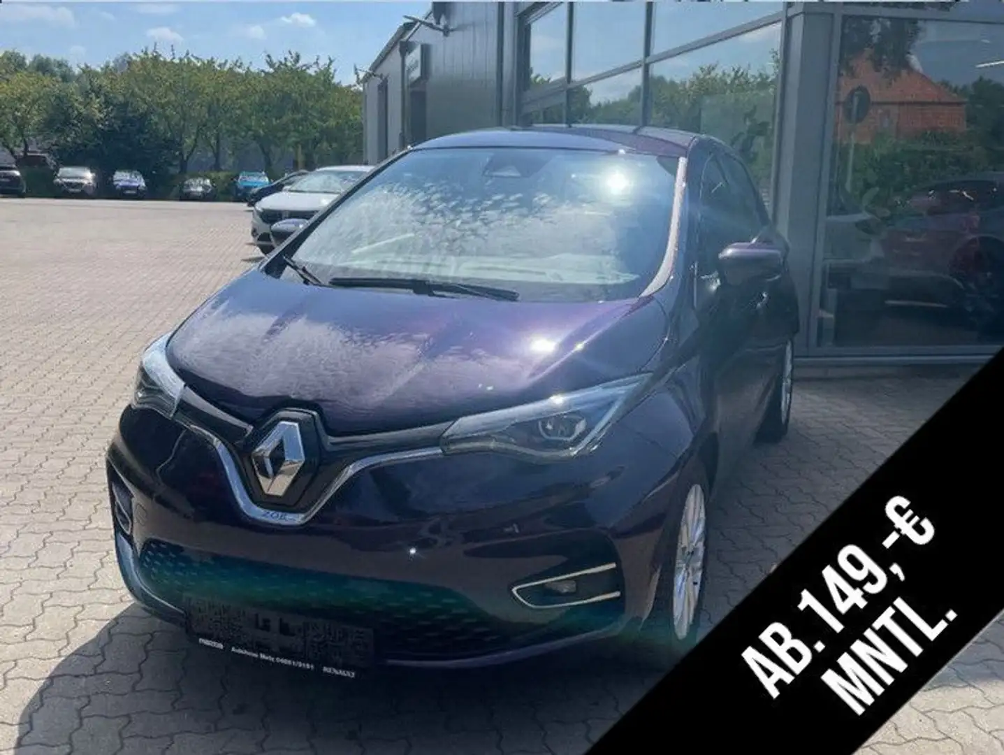 Renault ZOE Renault Zoe EXPERIENCE BATTERIEKAUF R135 ZE 50 Violett - 1