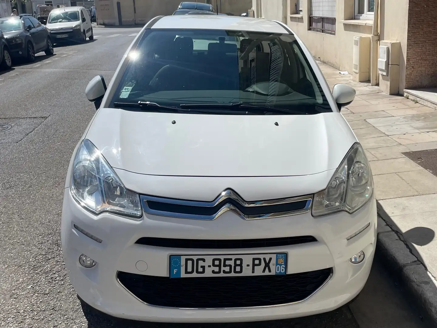 Citroen C3 C3 HDi 70 FAP Business Blanc - 2