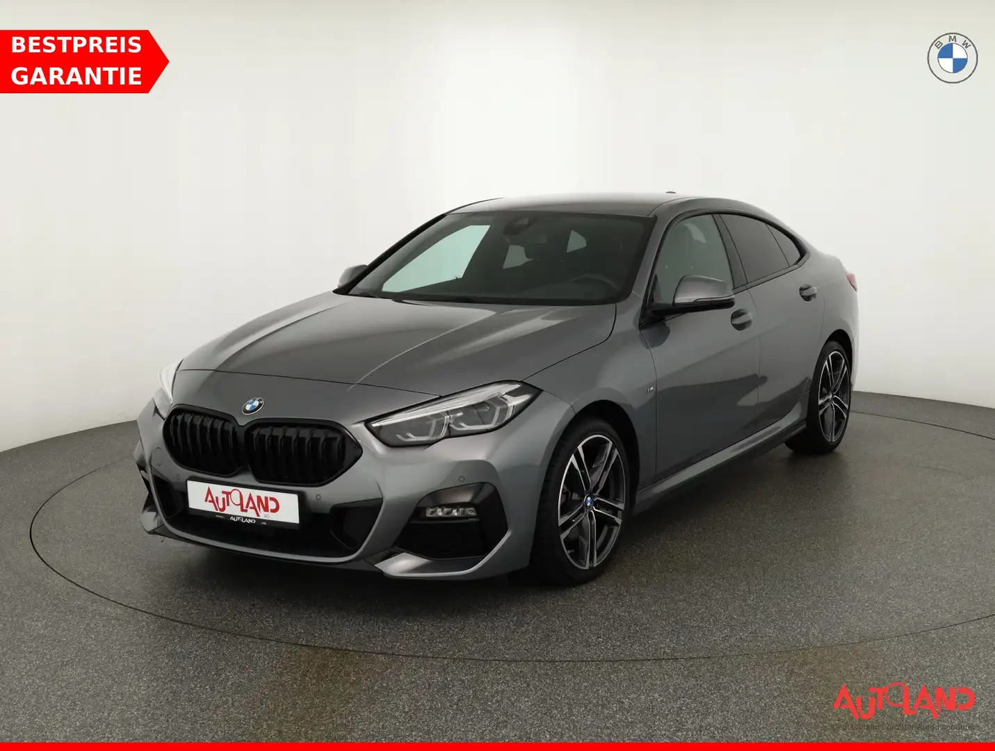 BMW 218 218i Gran Coupe M Sport LED Navi ACC Spurhalte Grau - 1