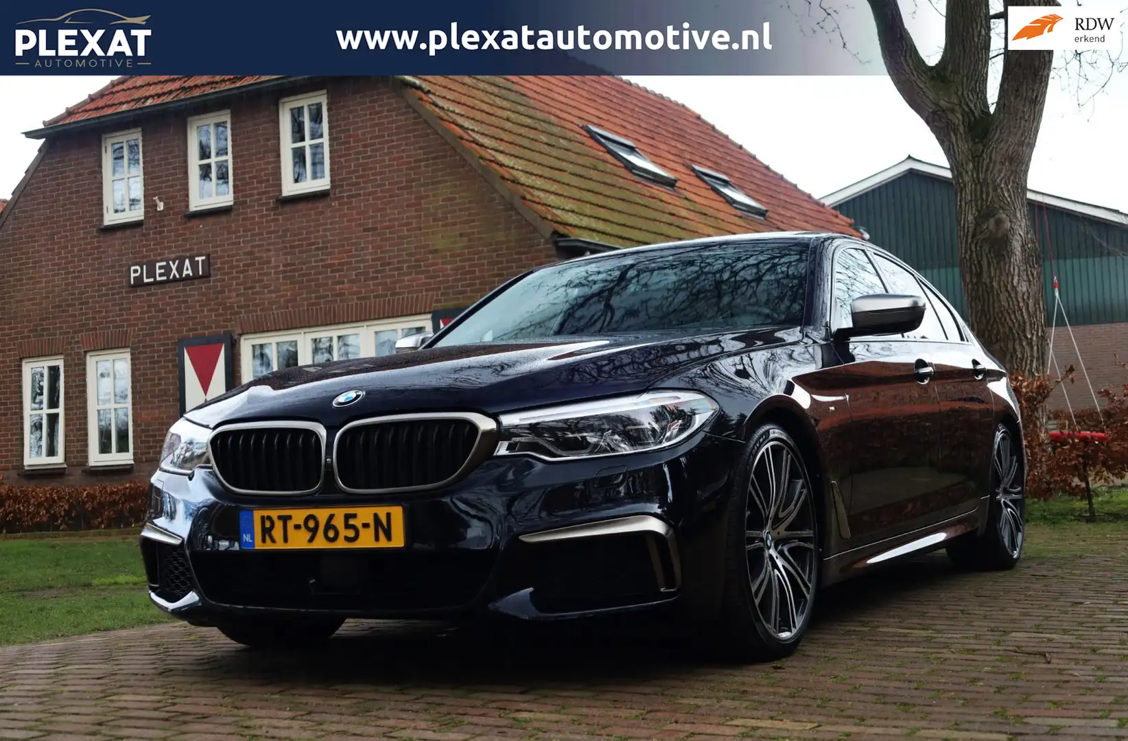 BMW M550 5-serie M550i xDrive High Executive Aut. | M-Pakke Negru - 1