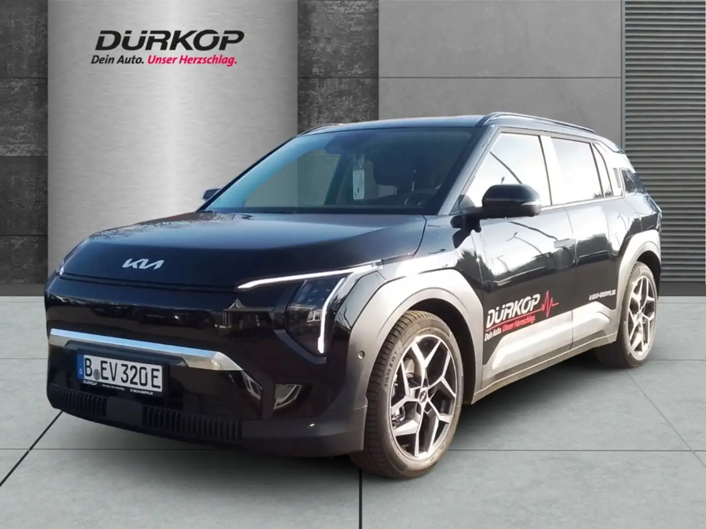 Kia EV3 Earth 360°Cam Wärmepumpe el.Heckklappe Navi Leder Zwart - 1