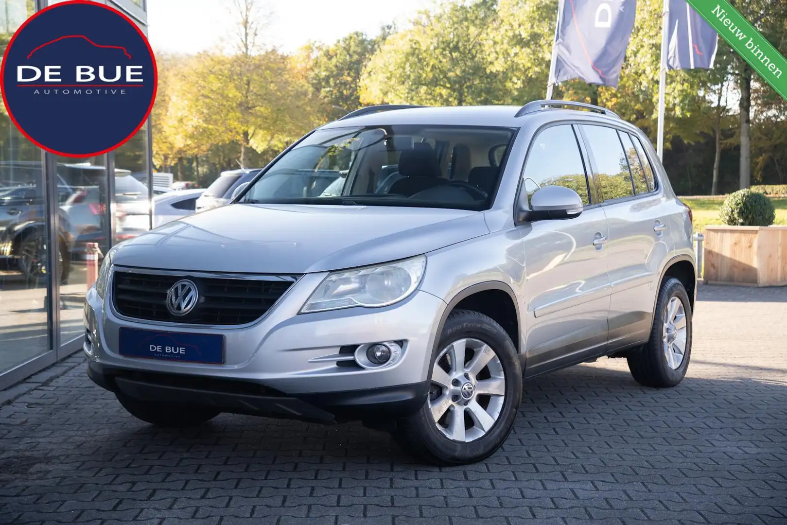Volkswagen Tiguan 1.4 TSI 4Motion|Org NL|Trekhaak|CarPlay|Youngtimer Grijs - 1
