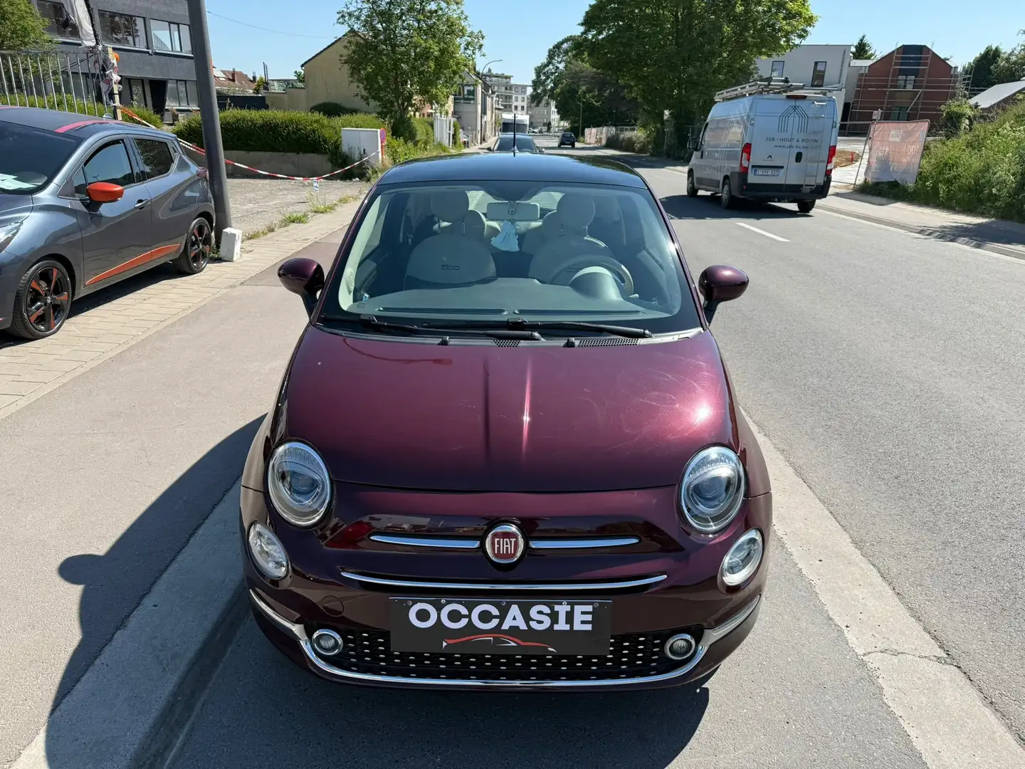 Fiat 500 1.2i ECO Eleganza**12MGARANTIE** Rojo - 2