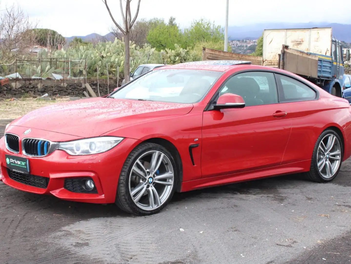 BMW 420 420d Coupe Msport 184cv auto Red - 1