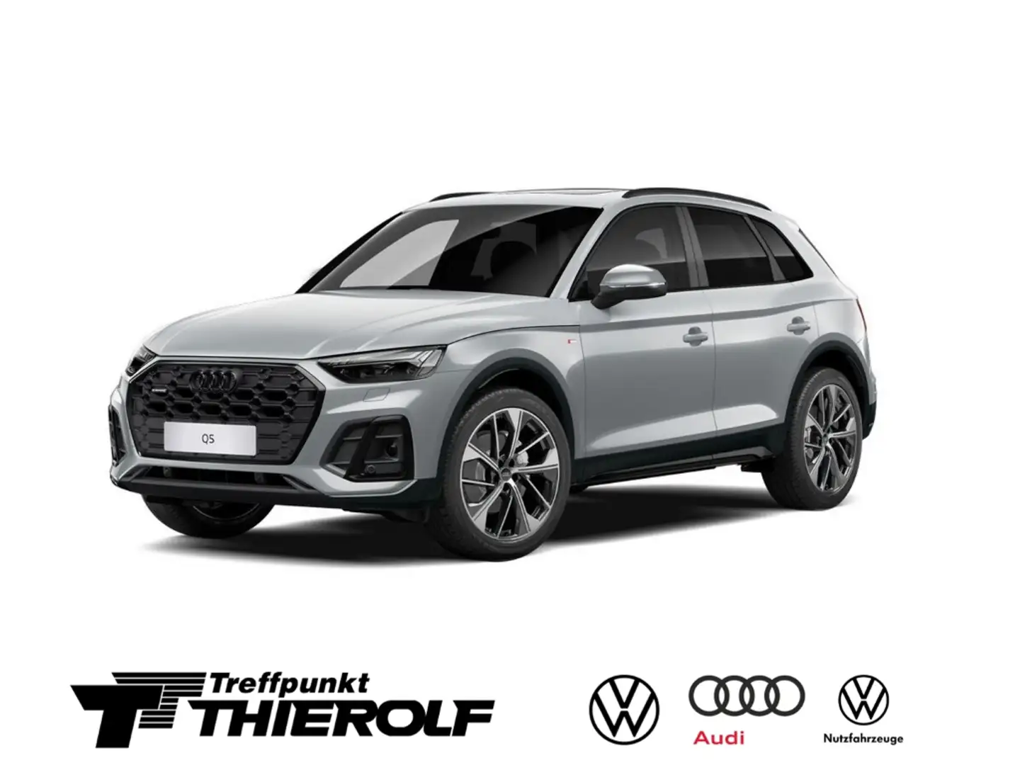 Audi Q5 S line 45 TFSI quattro Nardograu AHK PANO Grau - 1