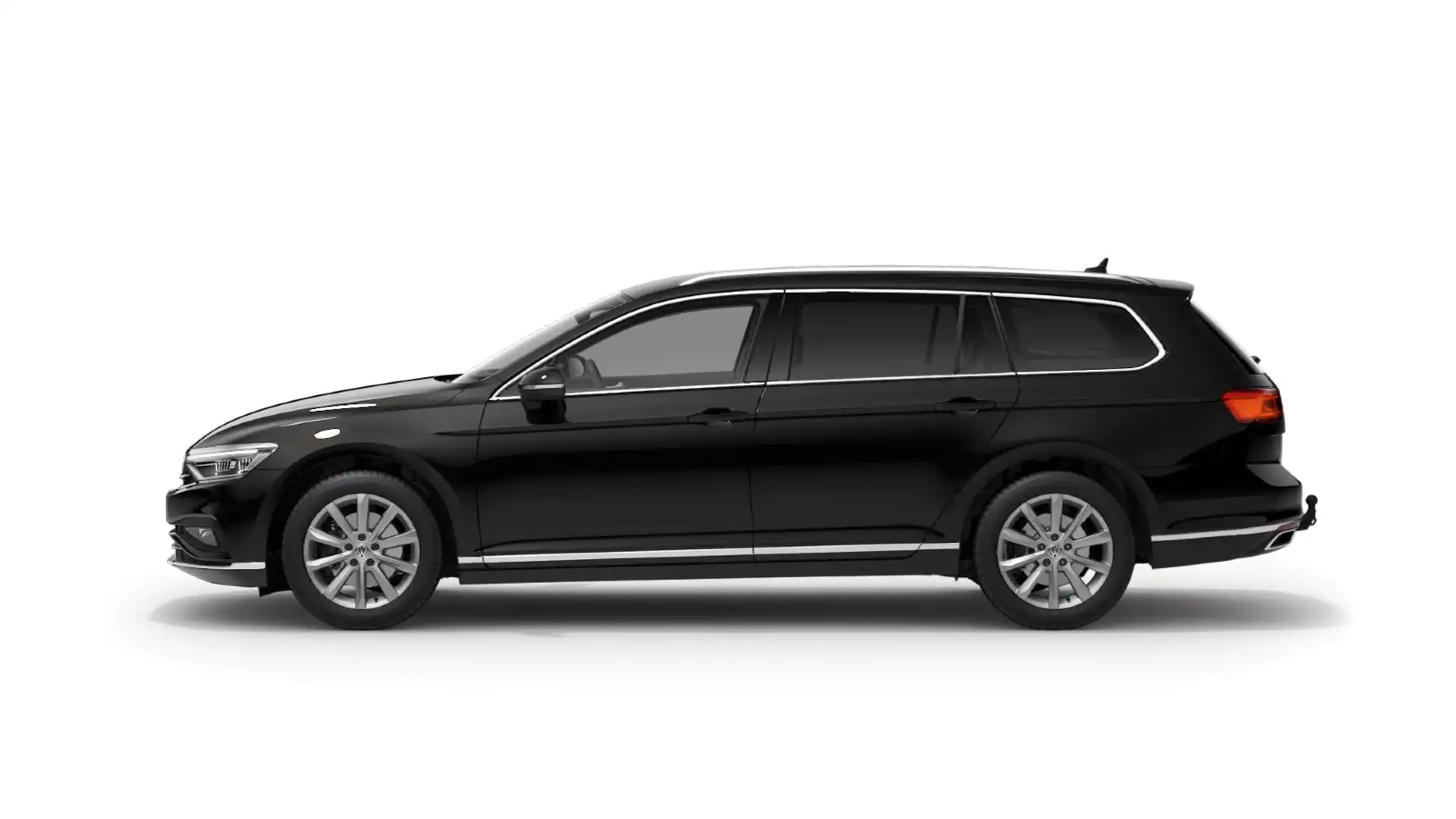 Volkswagen Passat Variant Elegance 2.0 TDI RFK*AHK*Navi*ACC Zwart - 2