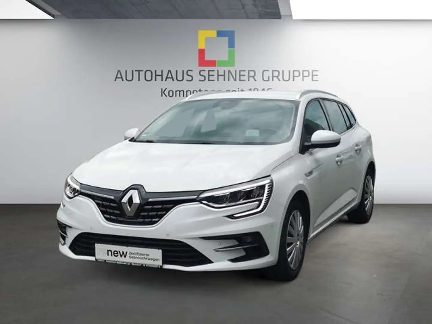 Renault Megane IV Grandtour Intens Blanc - 1