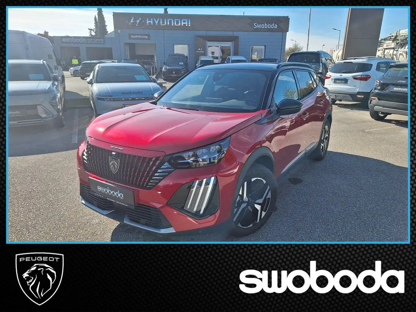 Peugeot 2008 GT Hybrid 130 EAT8 Rot - 1