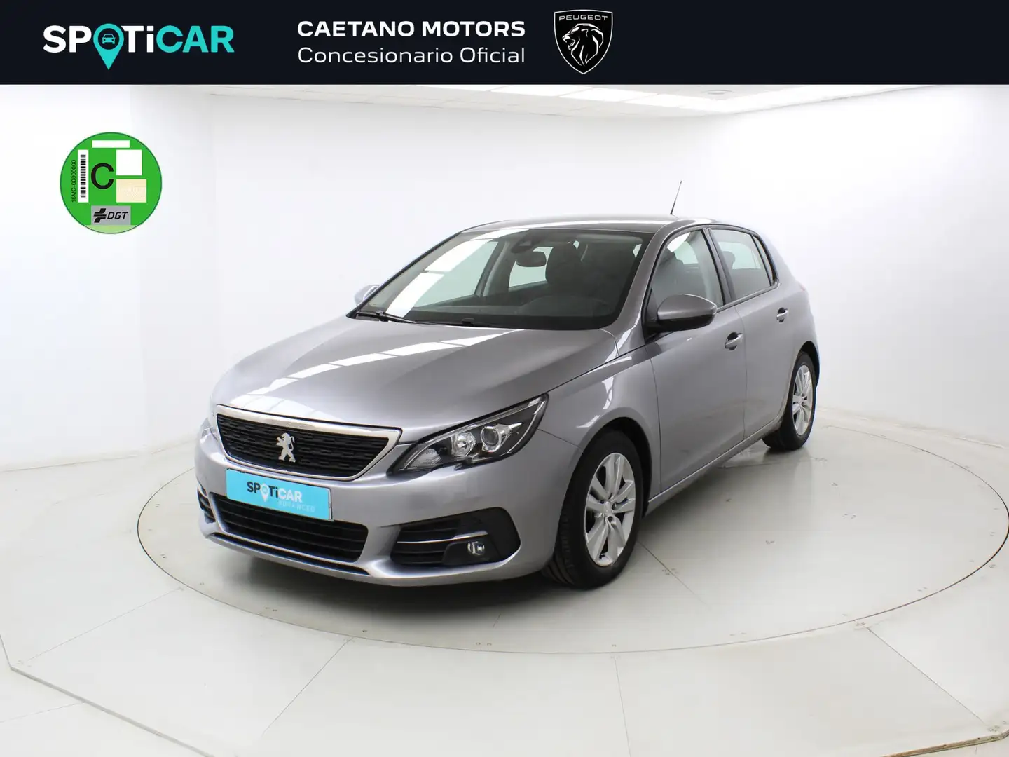 Peugeot 308 1.2 PureTech S&S Active Pack 130 Gris - 1