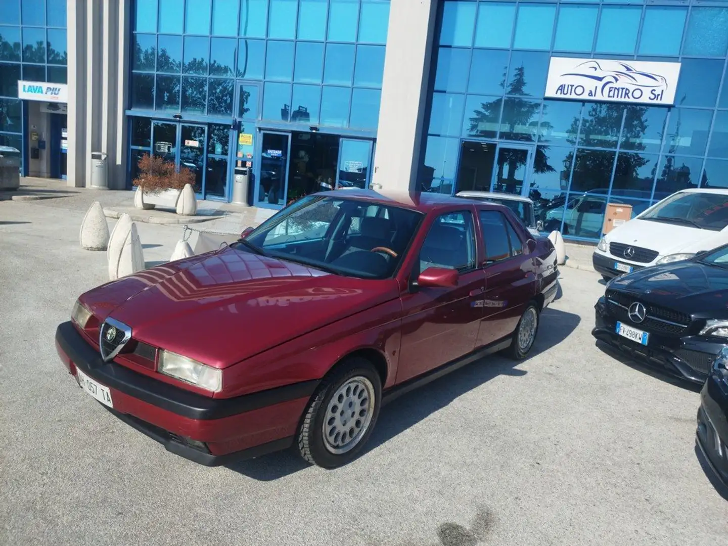 Alfa Romeo 155 2.0 16v ts super Червоний - 2