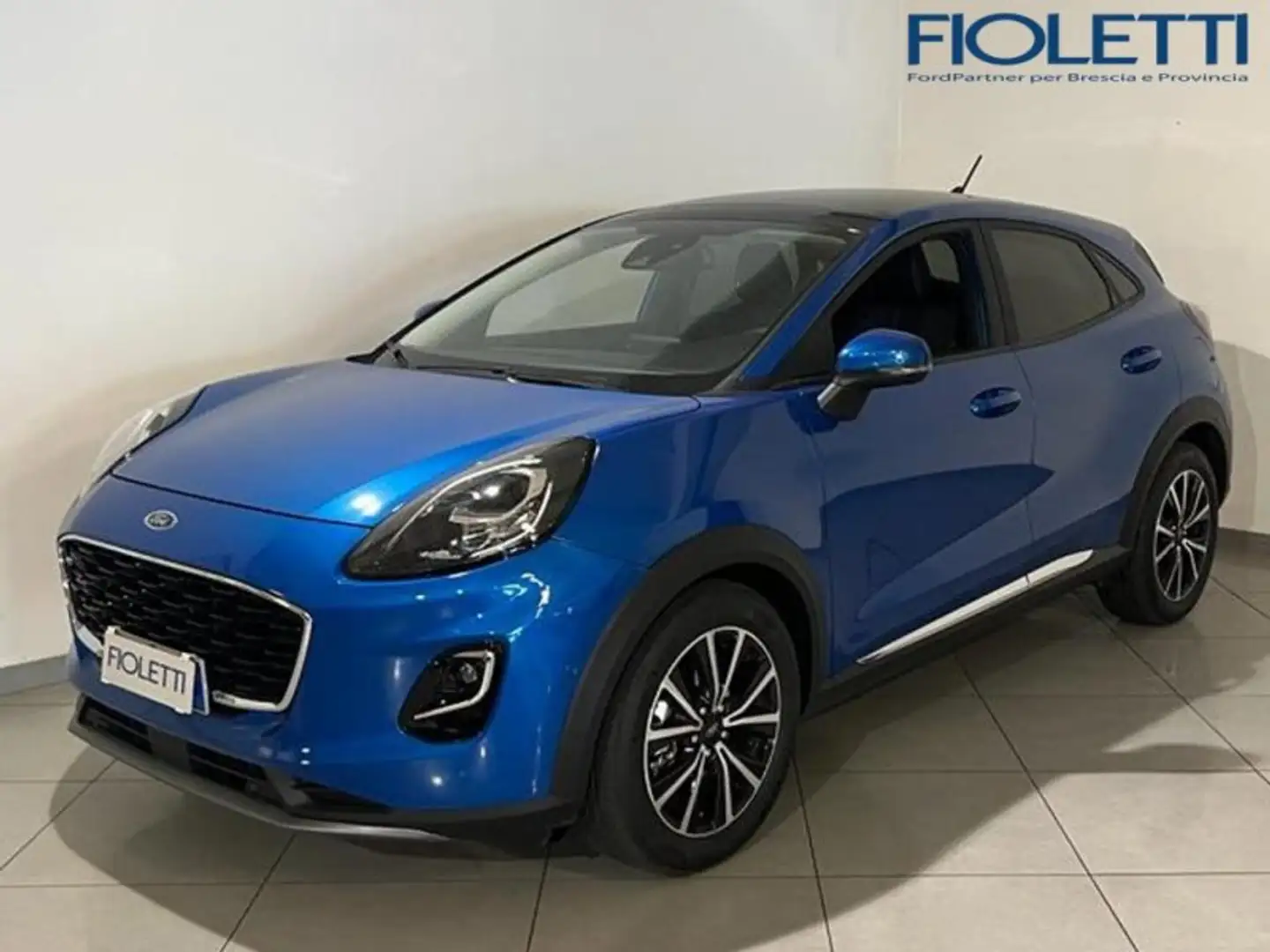 Ford Puma (2019) 1.0 ECOBOOST HYBRID 125 CV S&S AUT. TITANI Blauw - 1