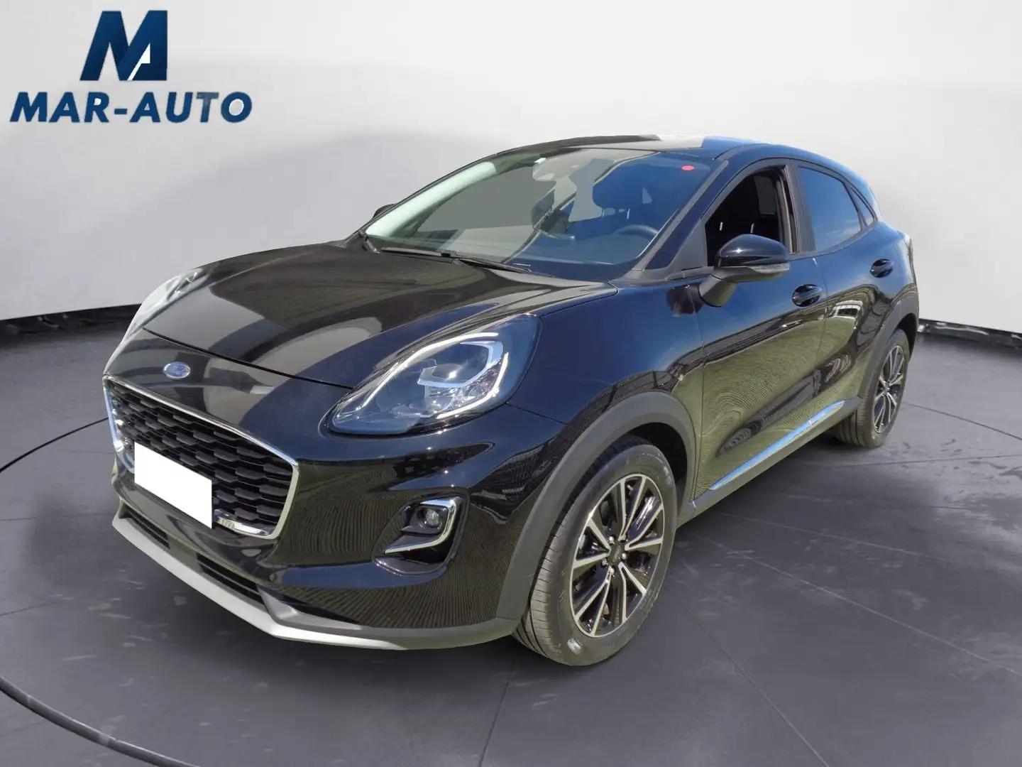 Ford Puma 1.0 EcoBoost Hybrid 125 CV S&S S&S aut. Titanium Zwart - 1