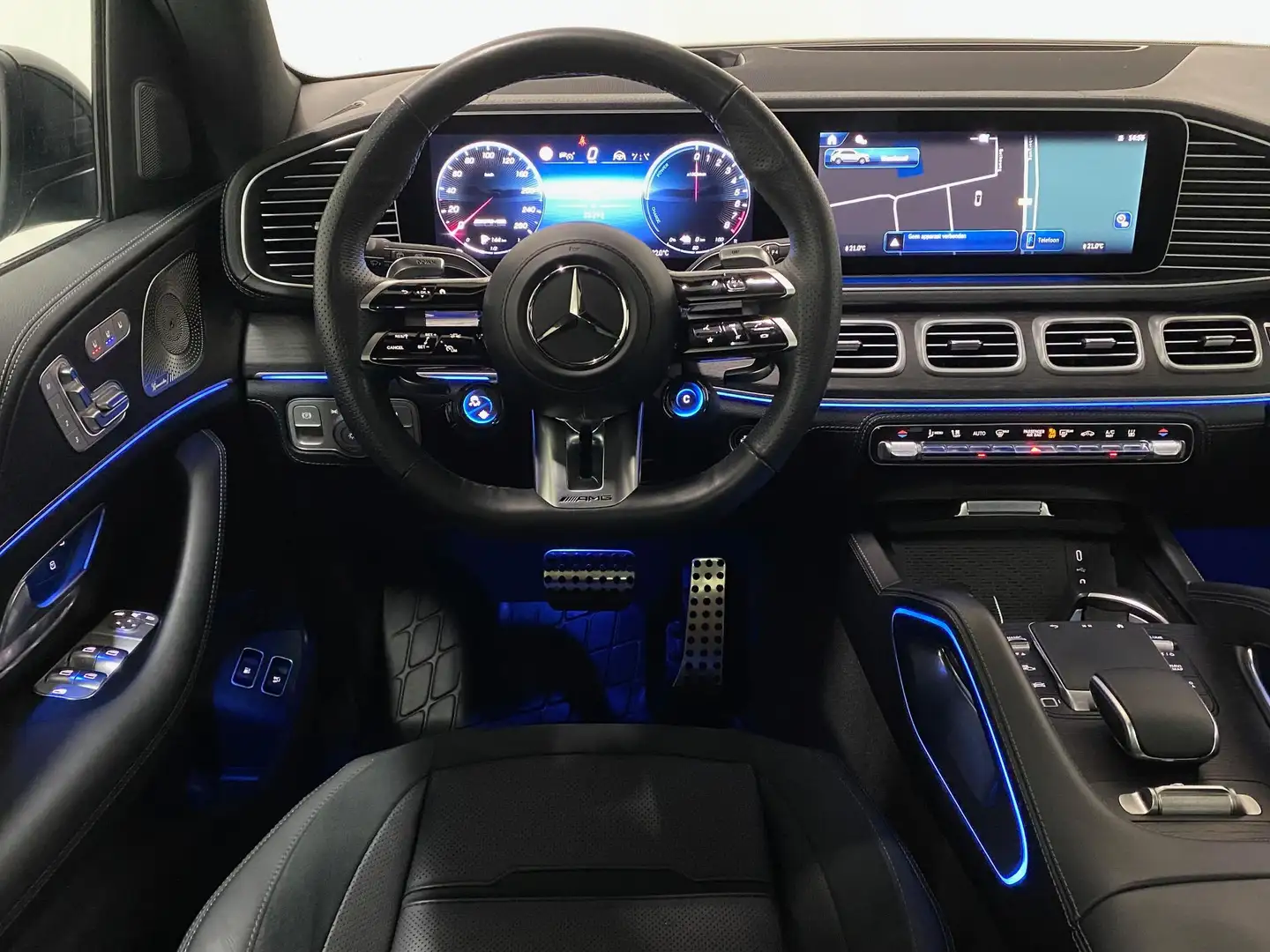 Mercedes-Benz GLE 53 AMG Hybrid 4MATIC+ 360°cam Burmester HaedUp MBUX Panod Gris - 2