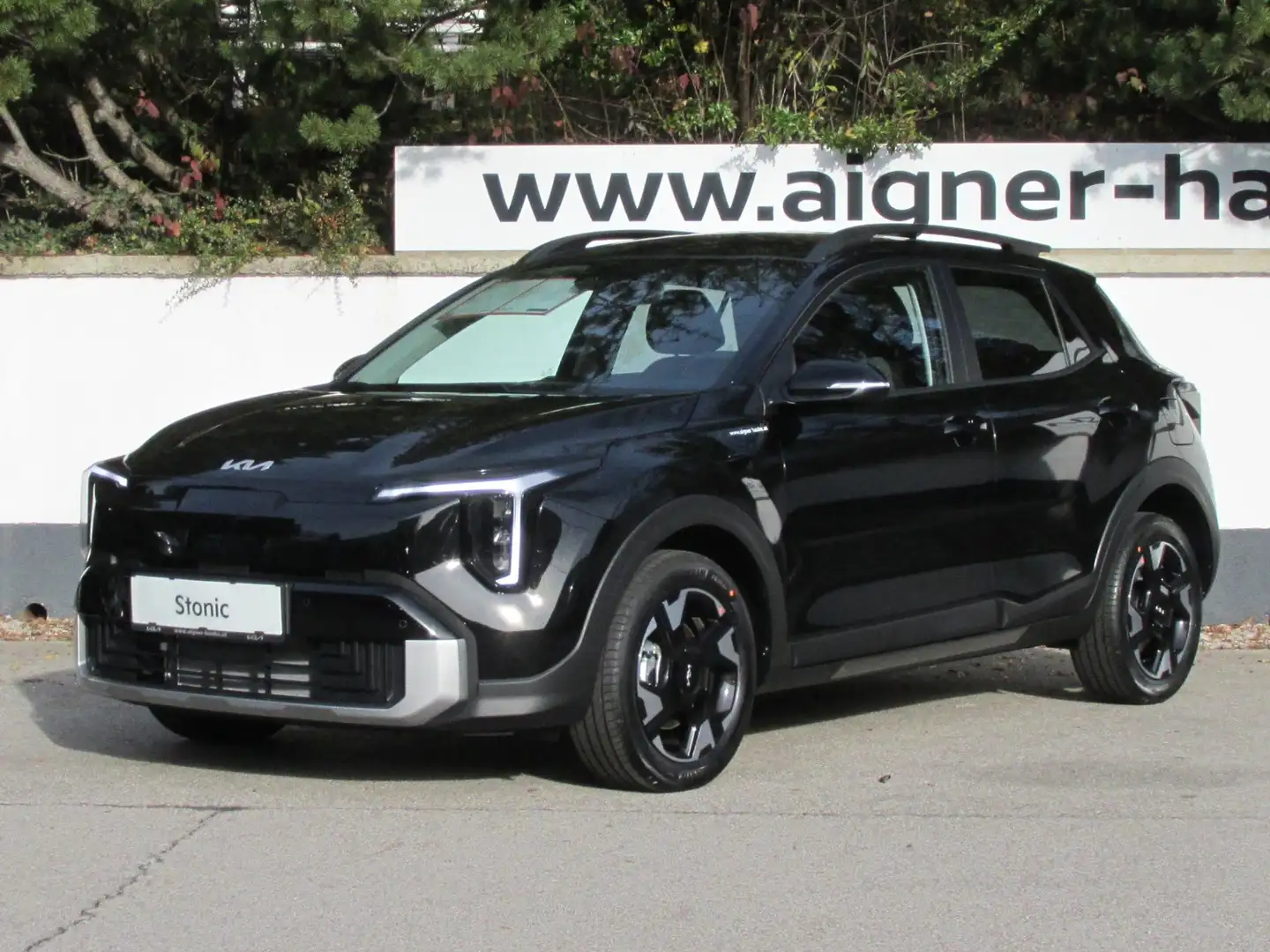 Kia Stonic Stonic 1,0 TGDI GPF ISG Silber MY26 Noir - 1