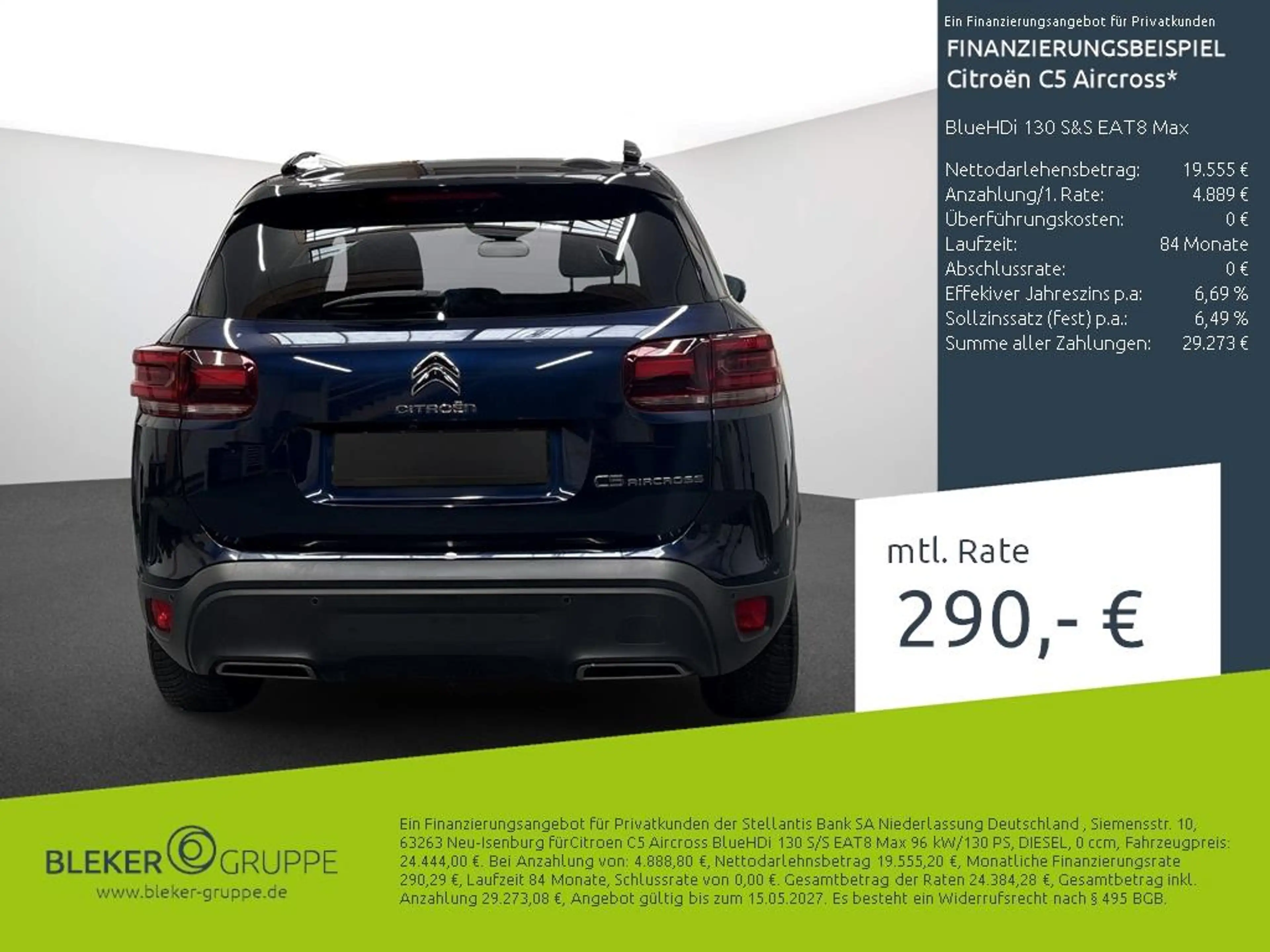 Citroen C5 Aircross BlueHDi 130 S&S EAT8 Max