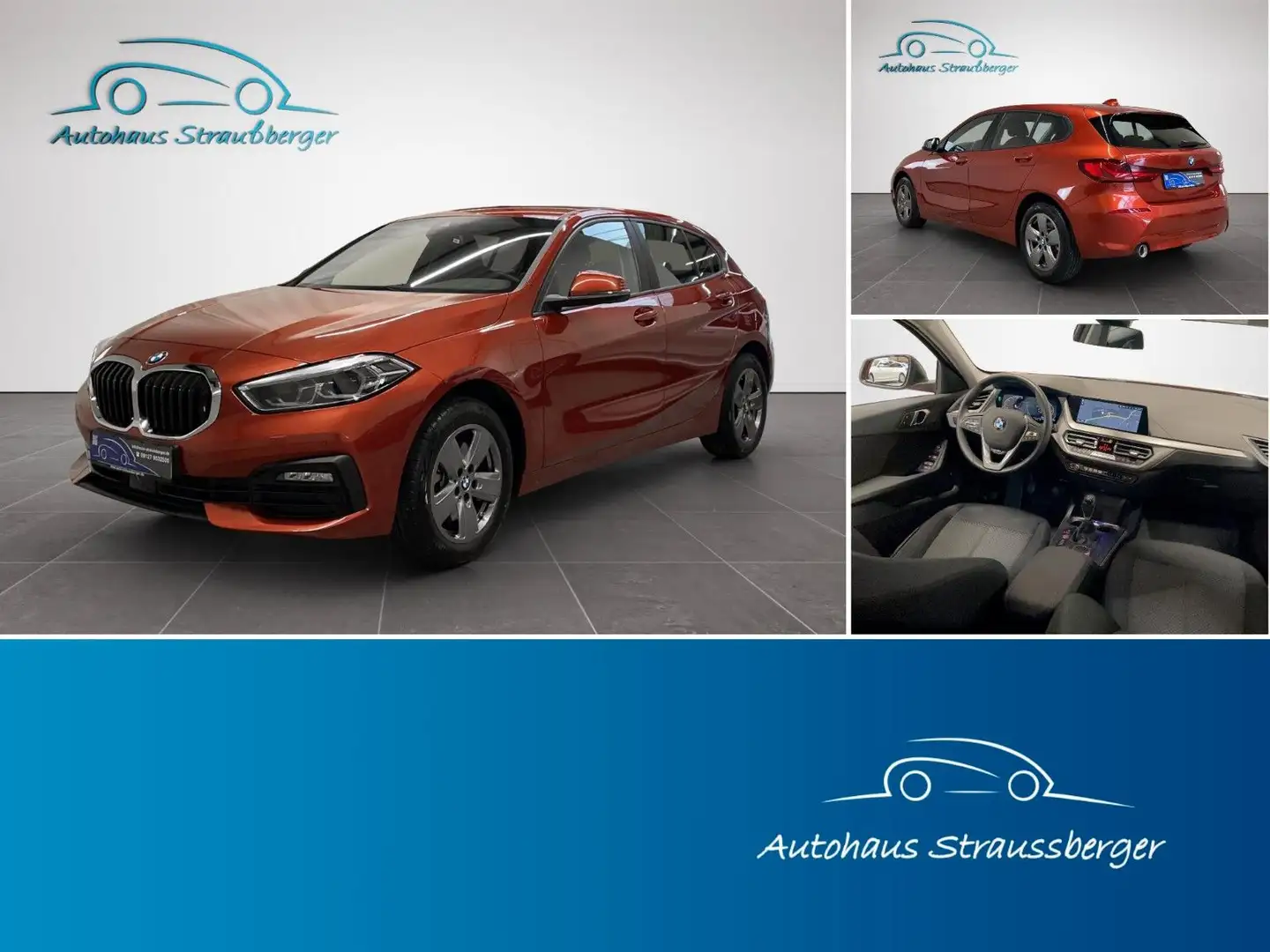 BMW 116 d Lim. LCProf LED Sitzh 2-Z-Klima NP:41.000€ Orange - 1