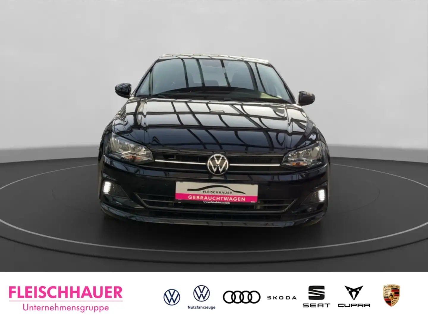 Volkswagen Polo 1.0 VI Comfortline Navi Apple CarPlay Auto Klima Schwarz - 2