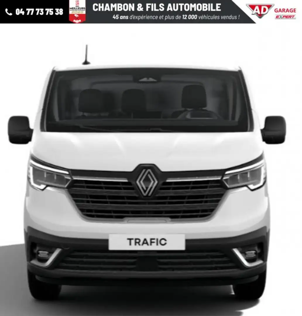Renault Trafic FOURGON L2H1 3T BLUE DCI 150 GSR2 ADVANCE Prix : 2 Blanc - 2