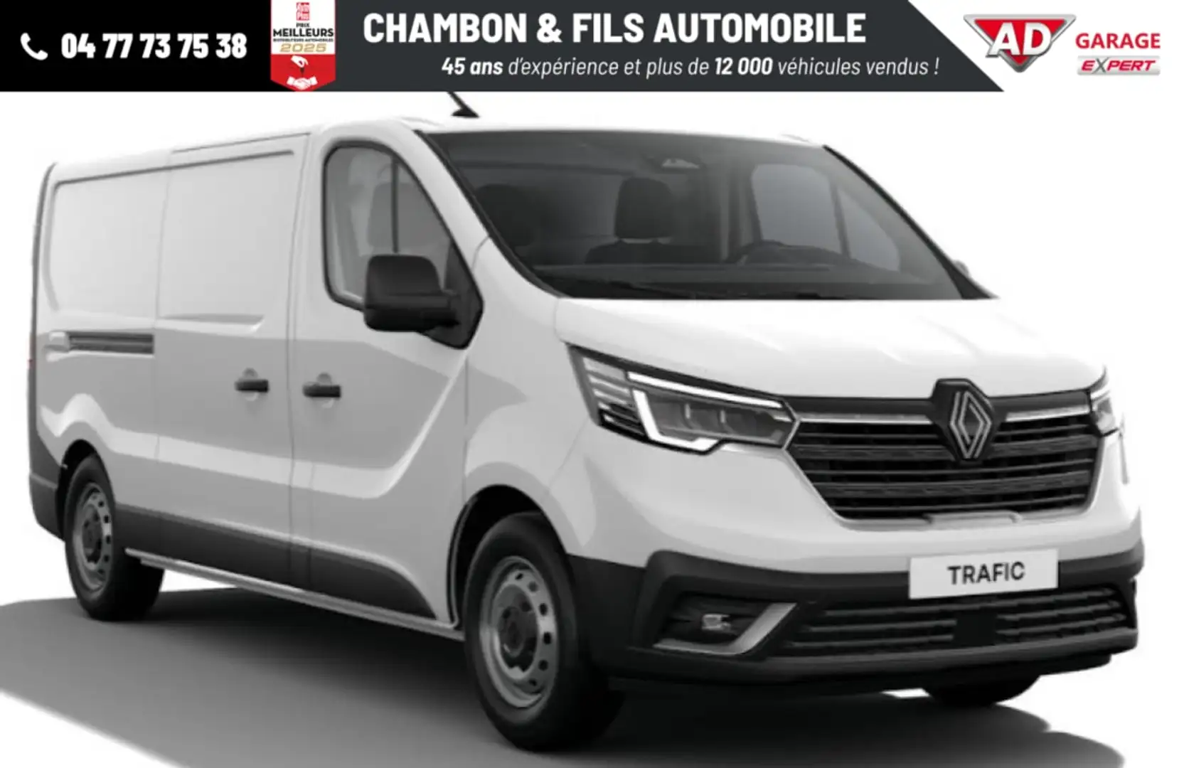 Renault Trafic FOURGON L2H1 3T BLUE DCI 150 GSR2 ADVANCE Prix : 2 Blanc - 1