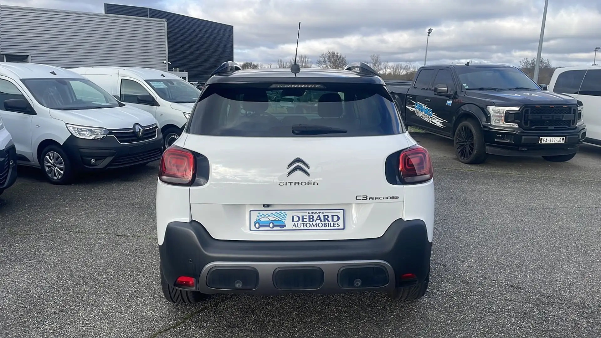 Citroen C3 Aircross PURETECH 110CH S\u0026S SHINE E6.D Blanc - 2