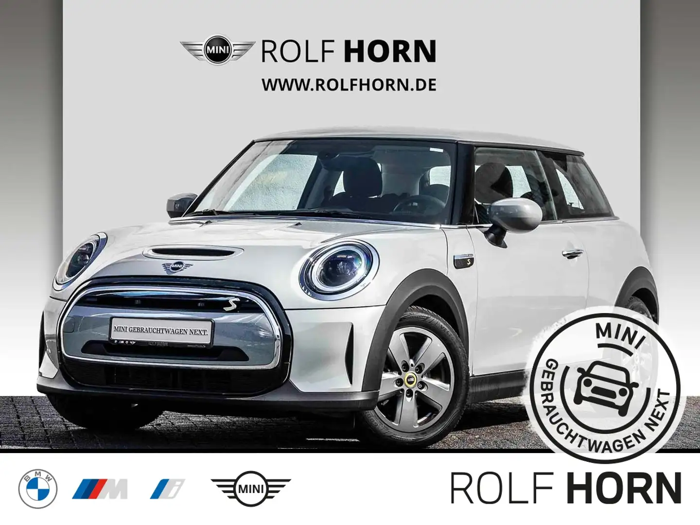 MINI Cooper SE Essential Trim Navi Klima LED PDC SHZ Gris - 1