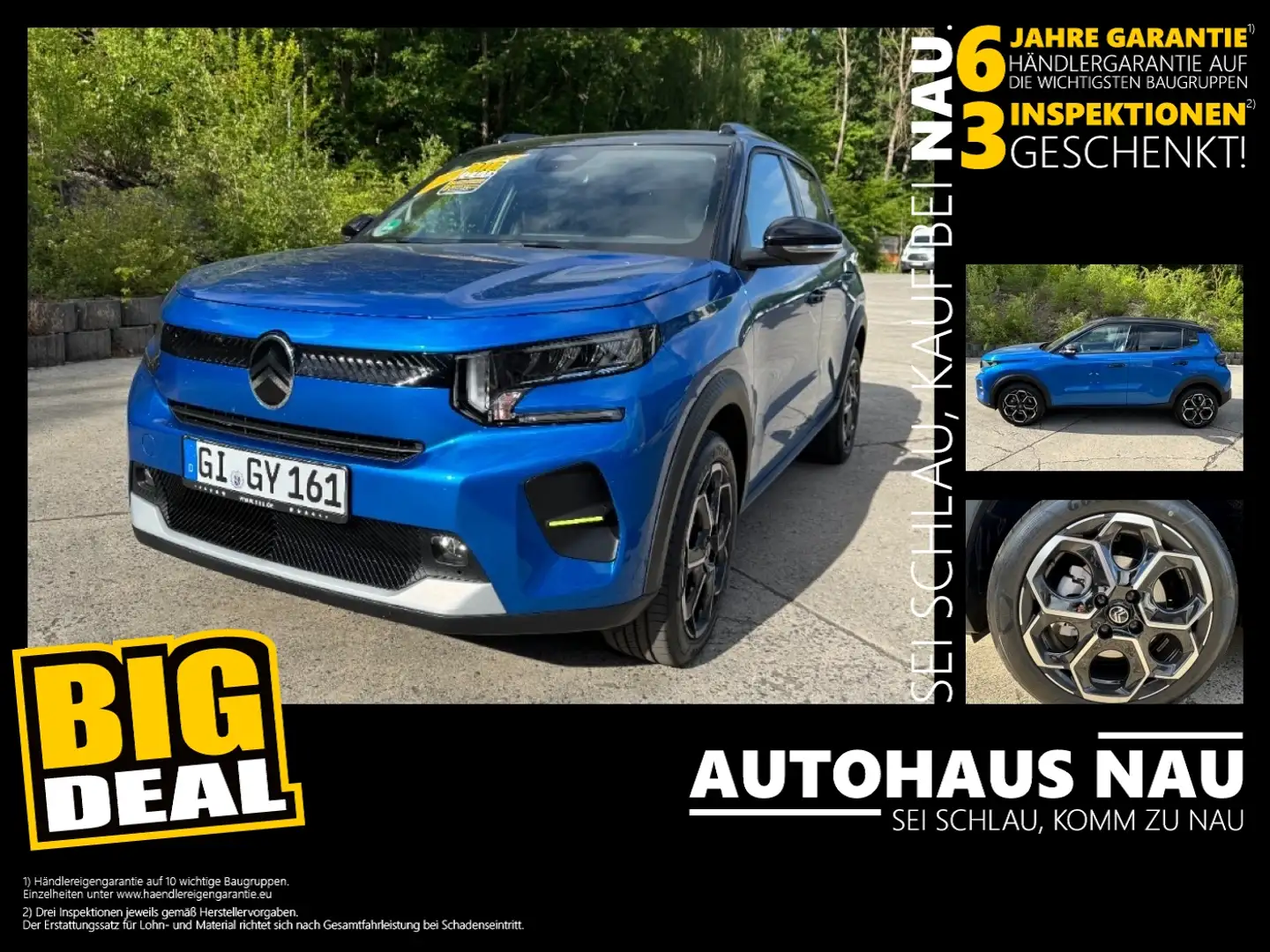 Citroen C3 Turbo 100 S&S Max Winter Paket! Blau - 1