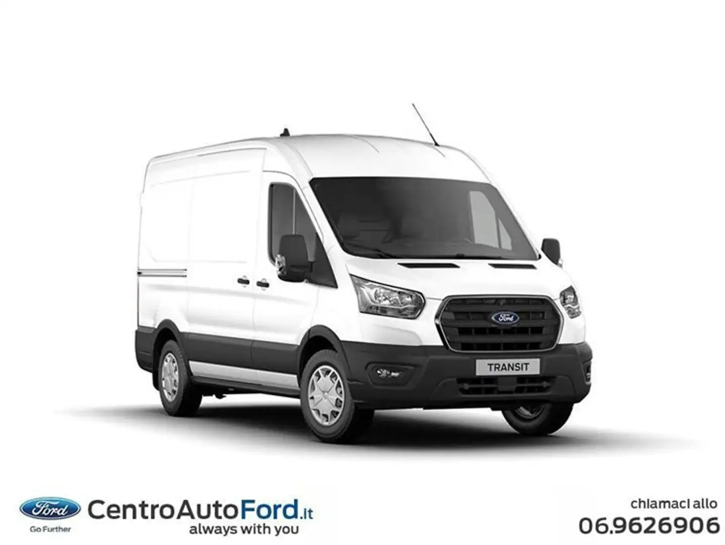 Ford Transit 2.0 tdci 130cv trend l2h2 e6.2 Bianco - 2