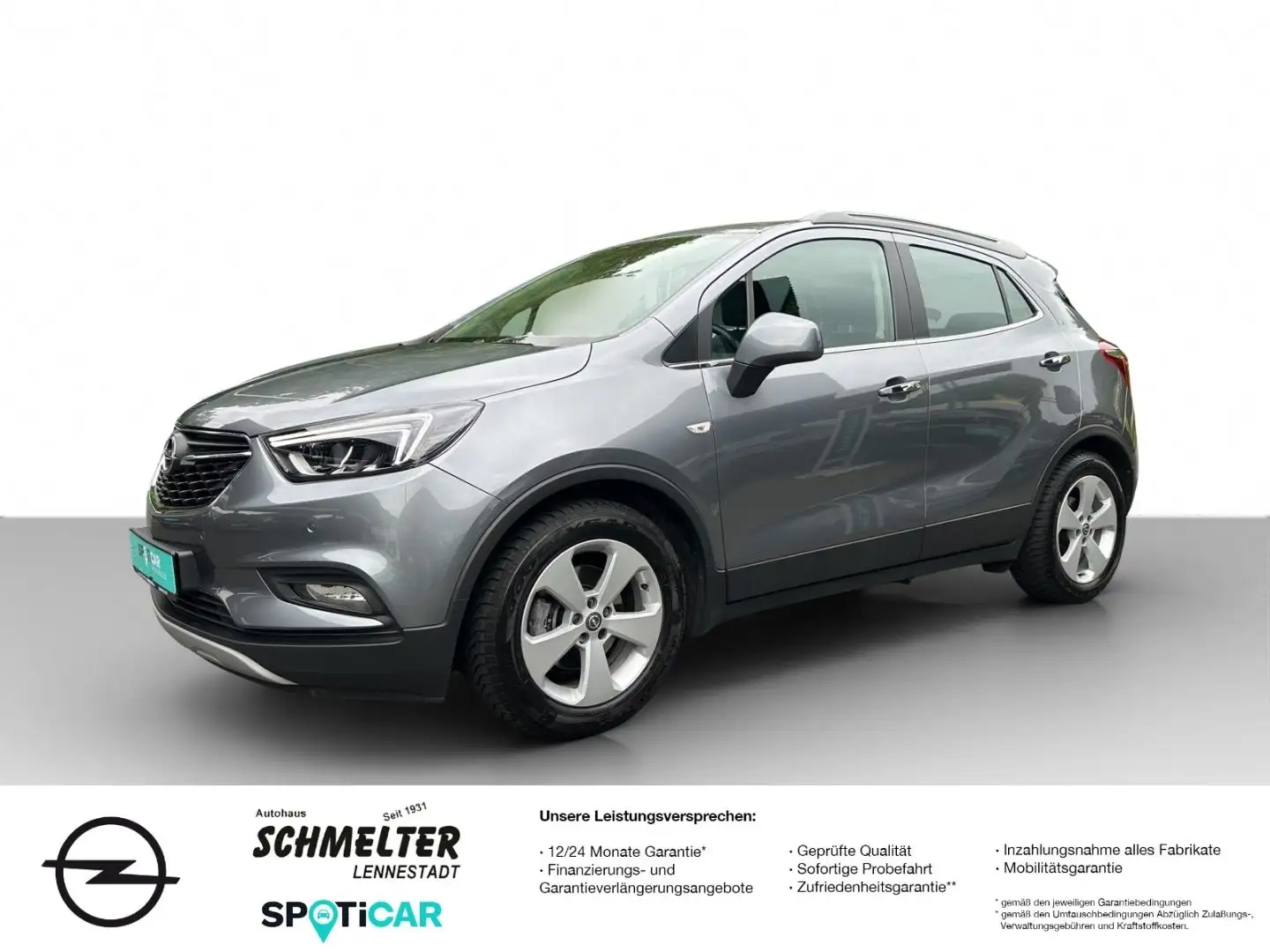 Opel Mokka X Innovation AT AGR Navi LED Kamera usw. Grijs - 1