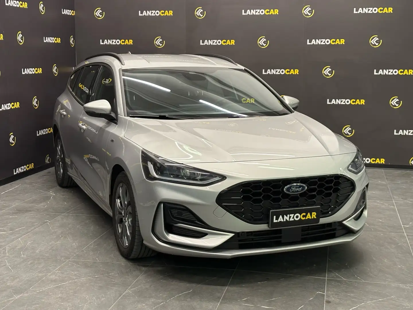 Ford Focus 1.0*AUTOMATICA*IBRIDA*ST-LINE*125CV* Argent - 2