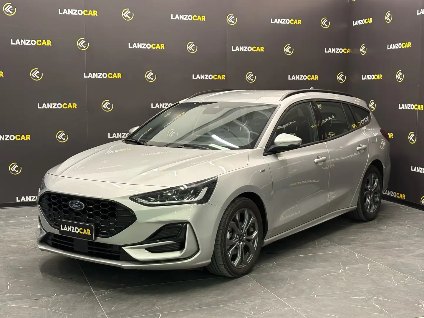 Ford Focus 1.0*AUTOMATICA*IBRIDA*ST-LINE*125CV* Argent - 1