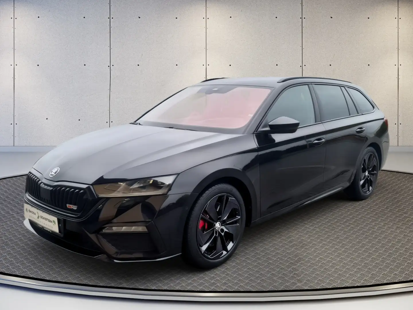 Skoda Octavia Combi RS Schwarz - 2