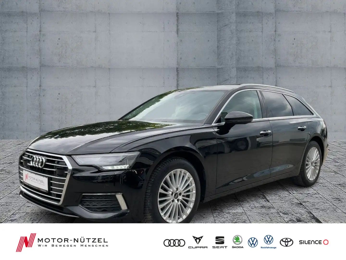 Audi A6 40 TDI QU S-TR DESIGN LED+NAVI+AHK+ACC Zwart - 1