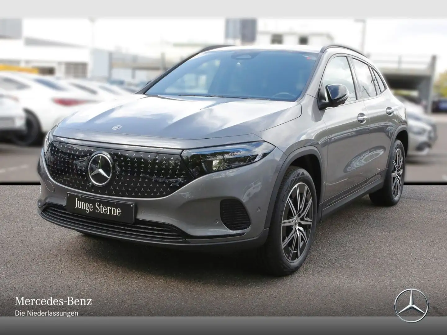 Mercedes-Benz EQA 350 4M NIGHT+MEMORY+KEYLESS+SPUR Grau - 2