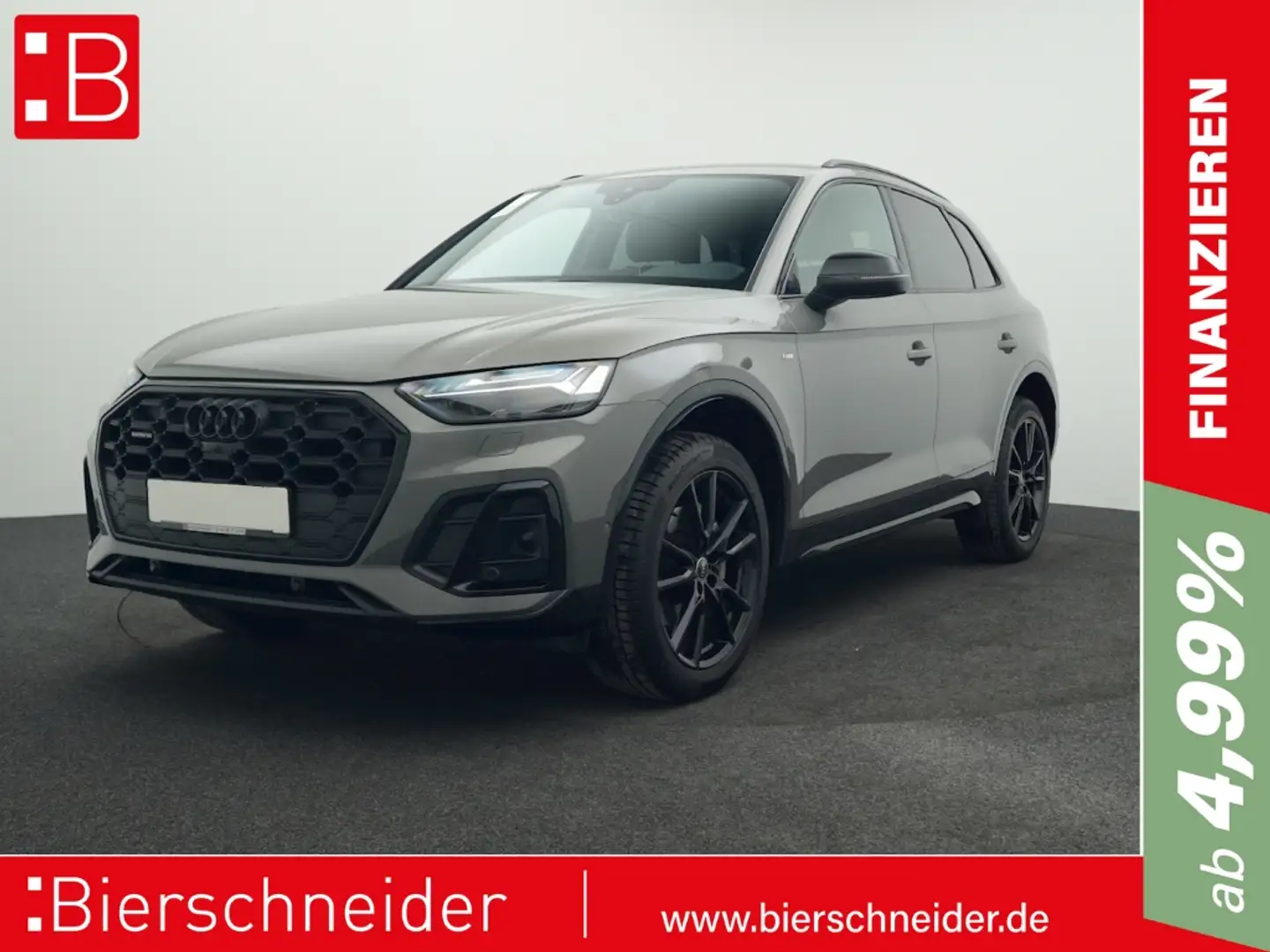 Audi Q5 40 TDI S-tronic quattro s-line competition AHK ASS Grau - 1