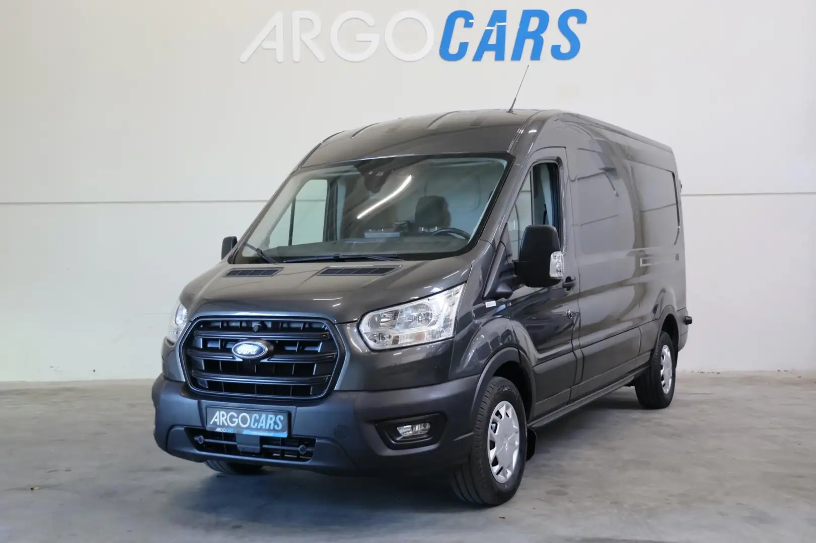 Ford Transit 350 2.0 TDCI L3/H2 AUTOMAAT 360° CAMERA TREKHAAK D Grau - 1