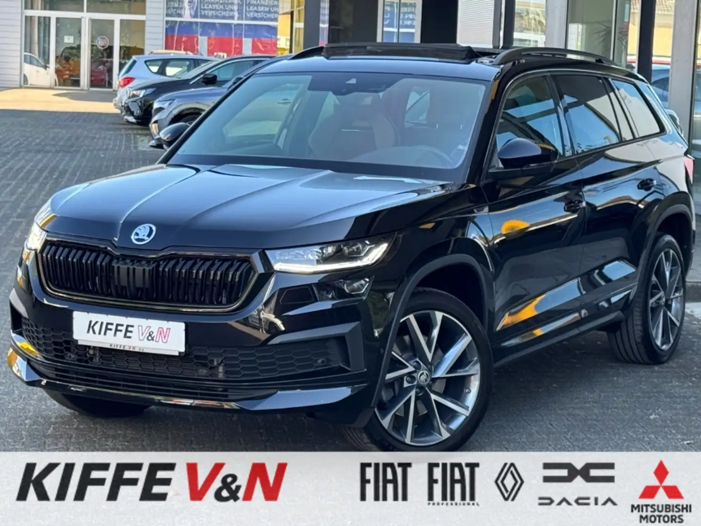 Skoda Kodiaq 2.0 Sportline 4x4 7-Sitze PANO StdHz AHK Negro - 1