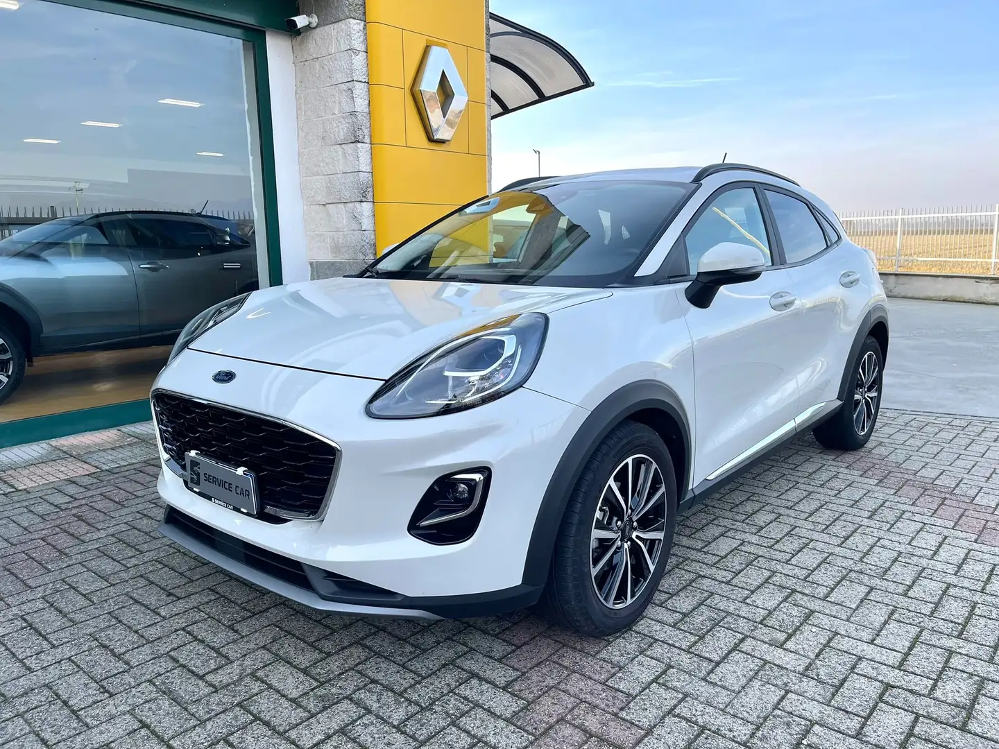 Ford Puma 1.0 ecoboost hybrid Titanium s&s 125cv Blanc - 1