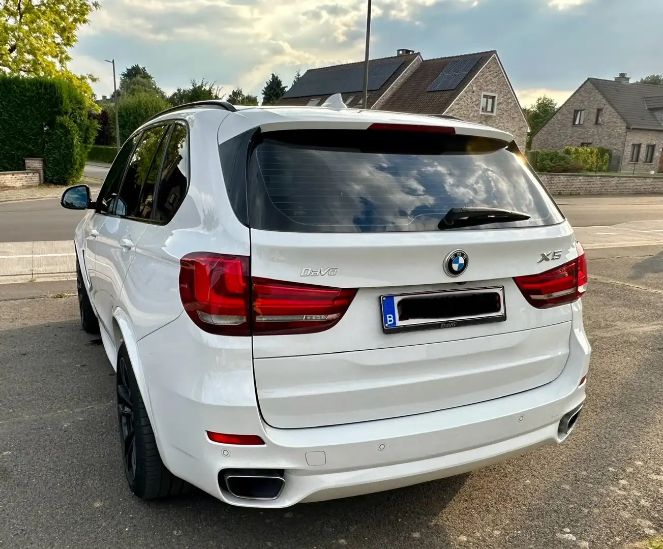 BMW X5 X5 2.0 XDrive25d + Pack M Sport + Automatique Blanc - 2