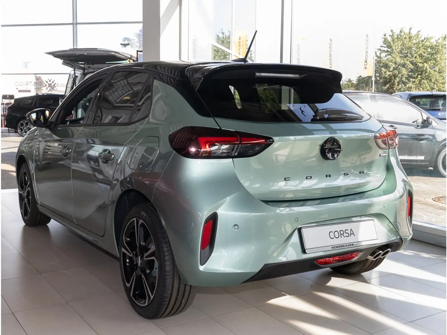 Opel Corsa YES Hybrid 107kW 145 PS LED+CARPLAY+DAB+++ Grün - 2