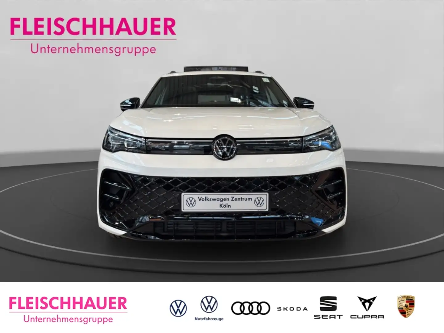 Volkswagen Tiguan R-LINE 2.0 TDI BLACK STYLE AHK DCC PANO Blanco - 2