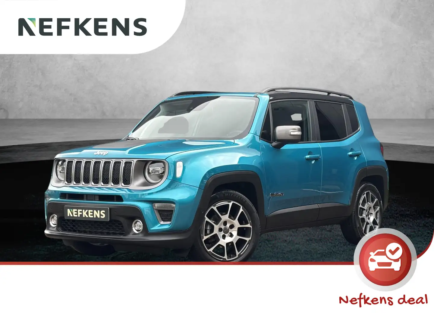 Jeep Renegade 1.3 Turbo 150pk Limited Automaat | 1ste eigenaar | Groen - 1