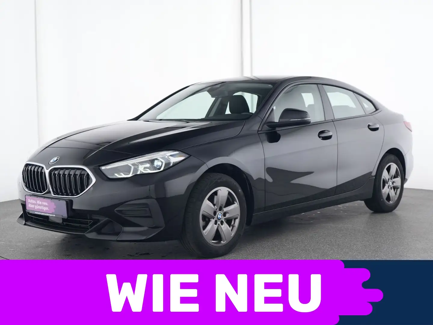 BMW 216 d Gran Coupe LED|Live Cockpit|Active Guard+ Schwarz - 1