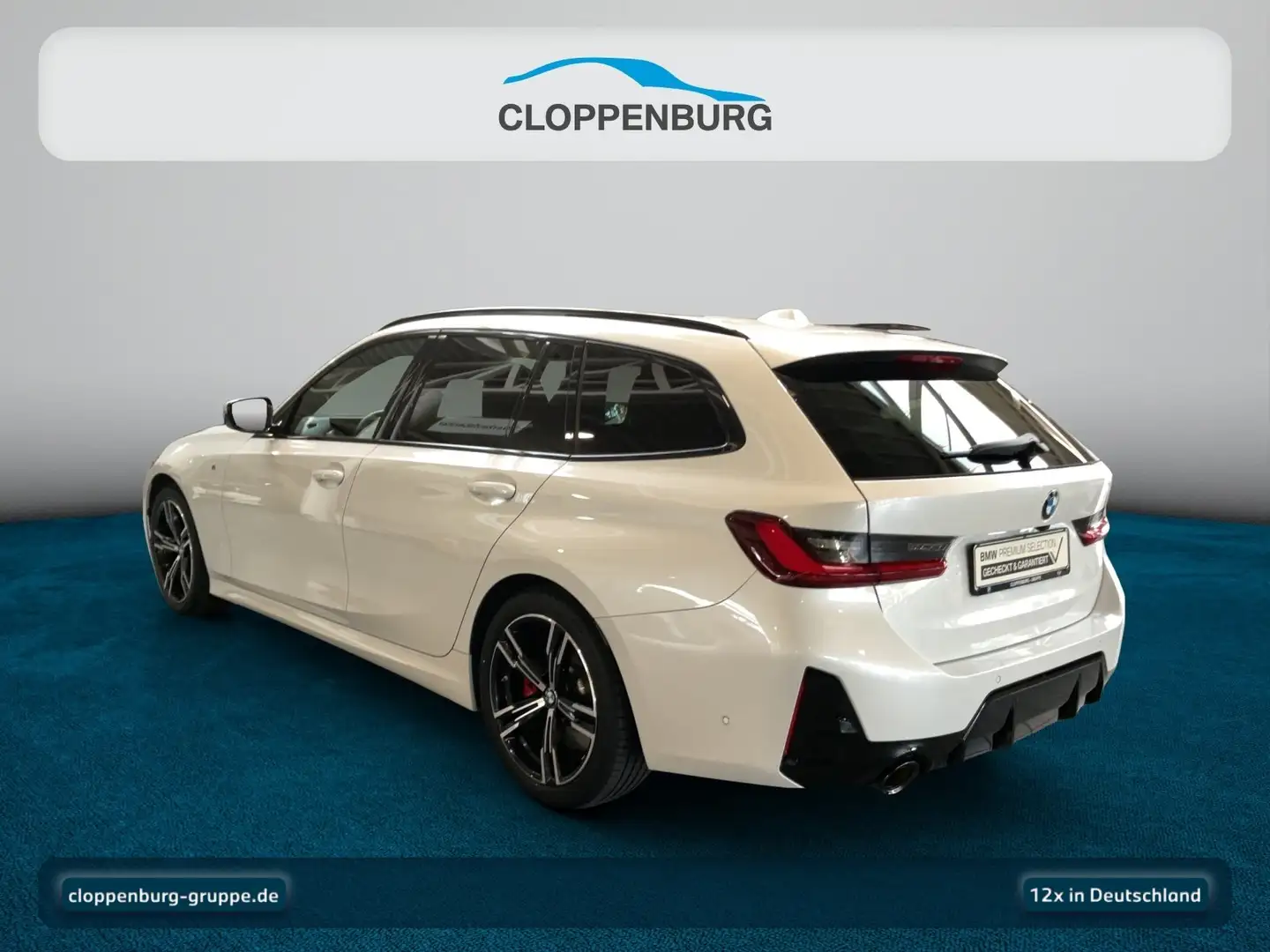 BMW 330 i xDrive Touring M Sportpaket Navi+Pano+ACC Weiß - 2