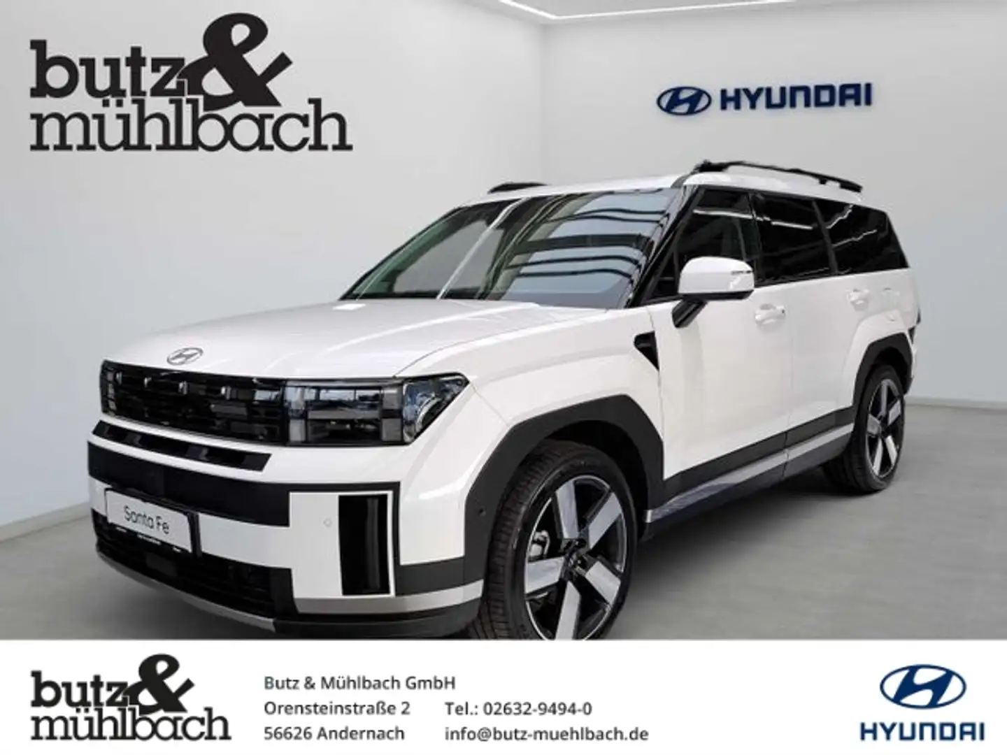 Hyundai SANTA FE 1.6 HEV 4WD Signature Weiß - 1