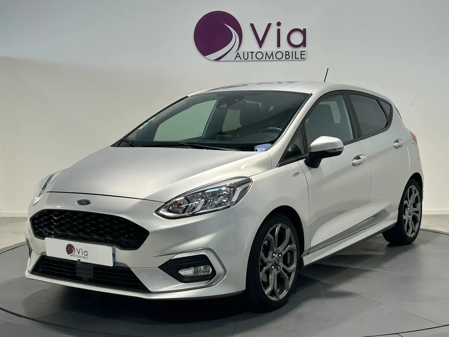 Ford Fiesta 1.0 EcoBoost 100 ch ST-Line, Bang \u0026amp; Olufsen Gris - 1