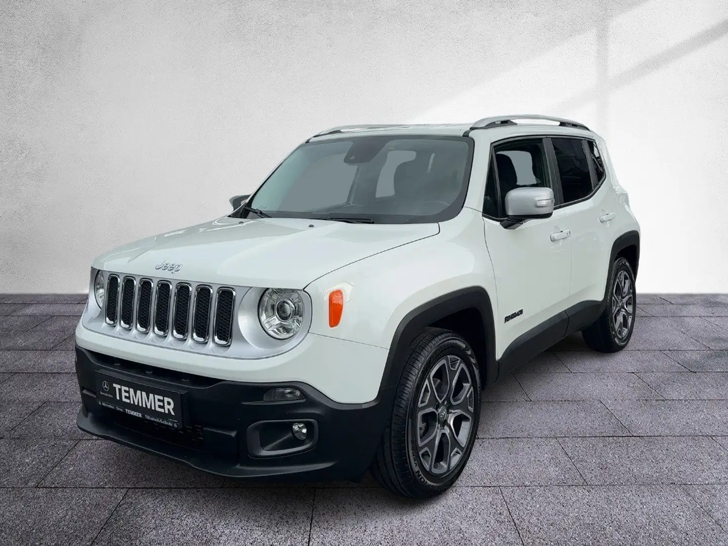 Jeep Renegade 1,4 Multiair 140 Limited AHV Xenon Navi Weiß - 1