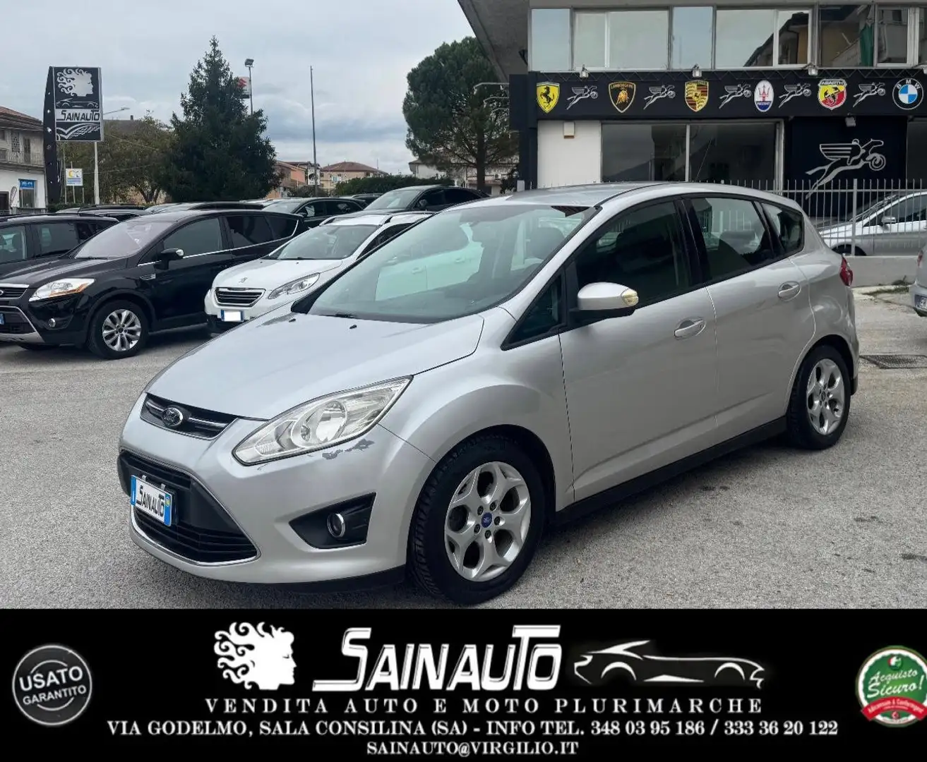 Ford C-Max C-Max 1.6 TDCi 115CV Titanium GARANZIA Zilver - 1
