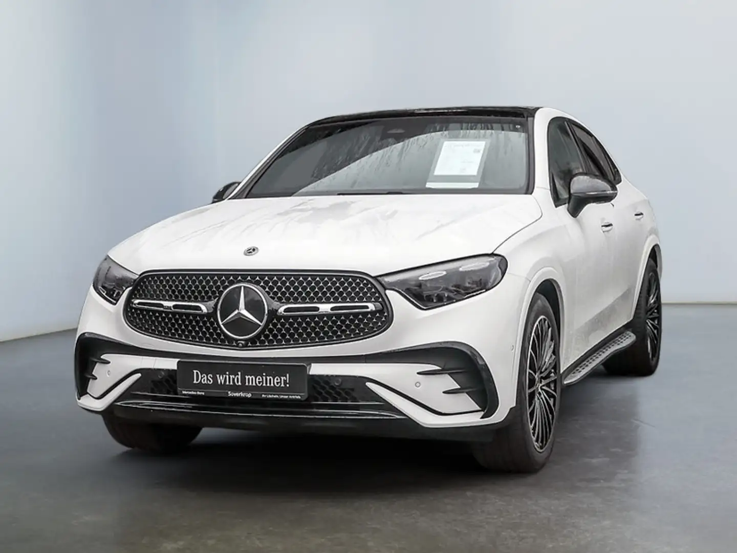 Mercedes-Benz GLC 300 d 4M Coupé , AMG BURM NIGHT PREMIUM MEMO Blanc - 1