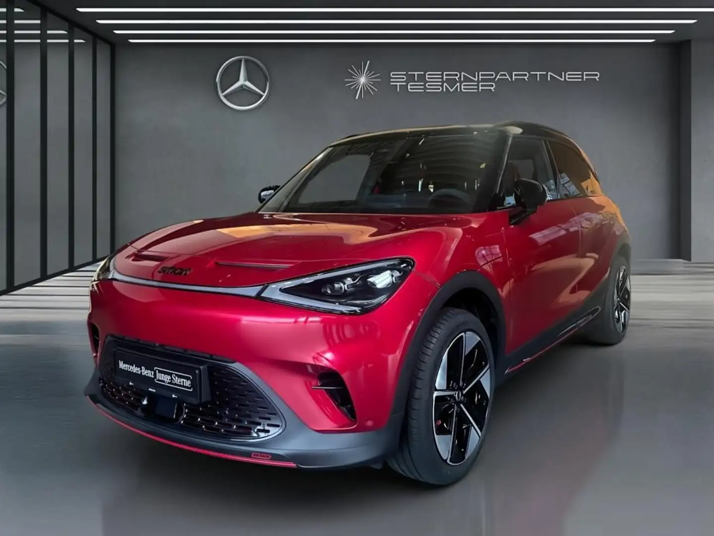 smart #1 Brabus Memory+DAB+Totwinkel+KAMERA+PANO+360° Rot - 1