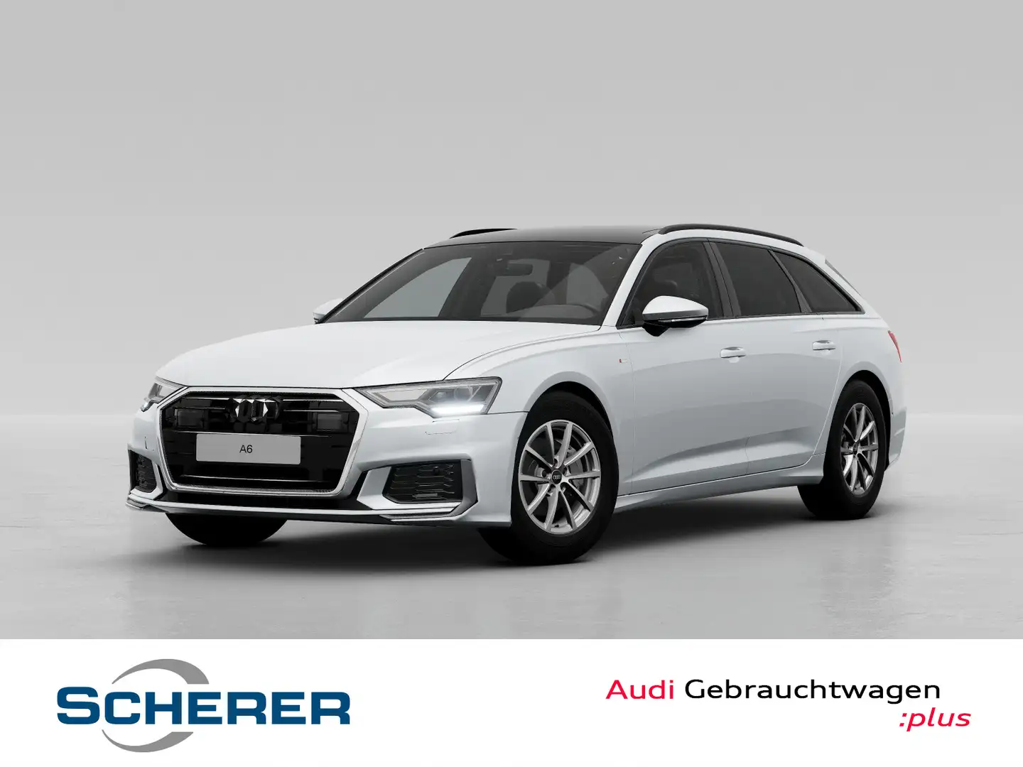 Audi A6 35 TDI S-tronic KAMERA B&O SHZ PANO Weiß - 1